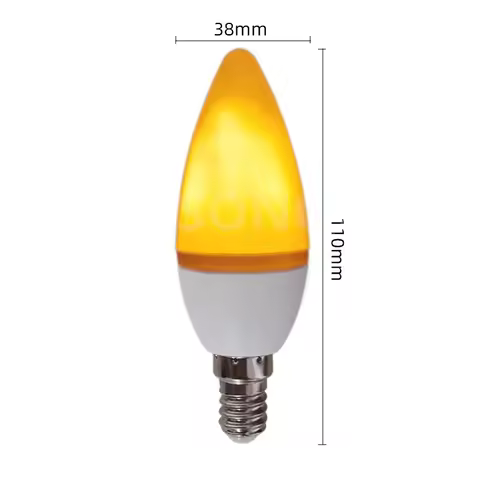 Flame Bulb LED Candelabra Light Bulbs E14 E27 Chandelier Bulbs 5W Christmas Decorations Light Candle
