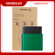 Vgate VLinker FD + ไวไฟอีแอลเอ็ม327 OBD2วินิจฉัยรถ OBD 2เครื่องสแกนเนอร์ J2534 MS สามารถอัตโนมัติเคร