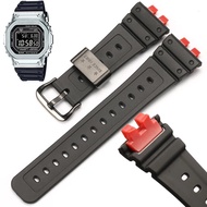 Resin strap For Casio GMW-B5000 Watch Band Gmw b5000 Sports Waterproof Black Rubber Bracelet