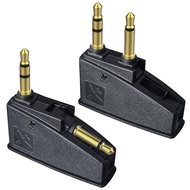 QC45 Airplane Headphone Adapter Compatible with Bose 700 QuietComfort 2 QC3 QC15 QC20 QC25 QC35 QC35