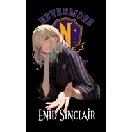 Enid Sinclair T-Shirt – Colorful Werewolf Charm from Wednesday Series
