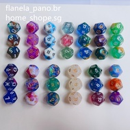 Zodiac Symbol D20 Dice Set – Colorful RPG Dice for Astrology-Themed Tabletop Games