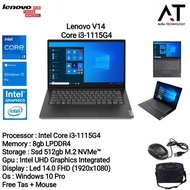 Laptop Lenovo V14 i3-1115g4 8gb ssd 512gb 14" windows 10 pro