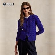 Polo Ralph Lauren เสื้อคาร์ดิแกนผู้หญิง รุ่น WMPOSWENDW20420 สีฟ้า