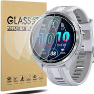 4-Pack Screen Protector for Garmin Forerunner 965, Smartwatch Tempered Glass Screen Protector 2.5D 9