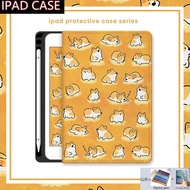 FOR IPad 9th Gen Case with Pen Holder Ipad Pro 11 10.5 9.7 Case Cartoon Ipad Air 1 2 3 4 5 Cover Ipad AIR4 Air5 10.9 ipad 9th 8th ipad7 10th 5th 6th 7th 8th Generation Mini 6 Case for ipad air11 M2 M4 air6 10.9 air13 Pro 13 12.9 11 2024 case