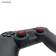 Fitow 4pcs Cat Paw Thumb Stick Grip Cap Cover For PS3 / PS4 / PS5 / Xbox One / Xbox 360 Controller Gamepad Joy Case Accessories FE