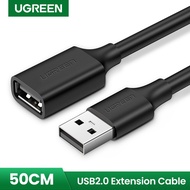 UGREEN USB 0.5m  USB 2.0 Extension Cable  for Smart TV PS4 Xbox One SSD