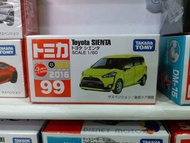 Takara tomy1/60 tomica 99 toyota sienta &tomica 27 toyota Will Vi