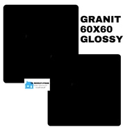 Terbaru GRANIT 60x60 HITAM GLOSSY - GRANIT MEJA DAPUR, GRANIT LANTAI,