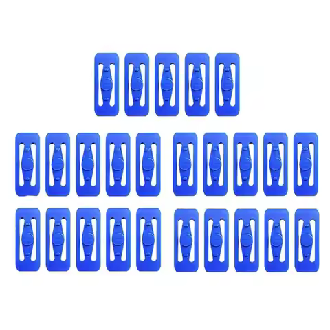 WOWFU-25Pcs Racetrack Connectors 25 Pcs Connectors For Hot Wheels Track For 1:64 Vehicle & Slot Car 