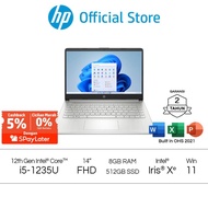 Cicilan 0% - Laptop HP 14s-dq5001tu / 14 Inch / Intel Core i5 / Intel