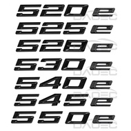 Car Trunk Words Letters Logo Badge Emblem Decals Sticker For BMW 5 Series 520e 525e 528e 530e 540e 5