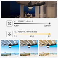 Outdoor Balcony Waterproof Fan Small Package Sunshine Chandelier ip65 Fan Shed Fan Light Cross-Borde