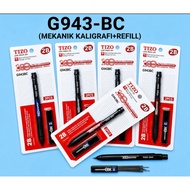 TIZO G943-BC Calligraphy Mechanical Pencil 2B + Refill
