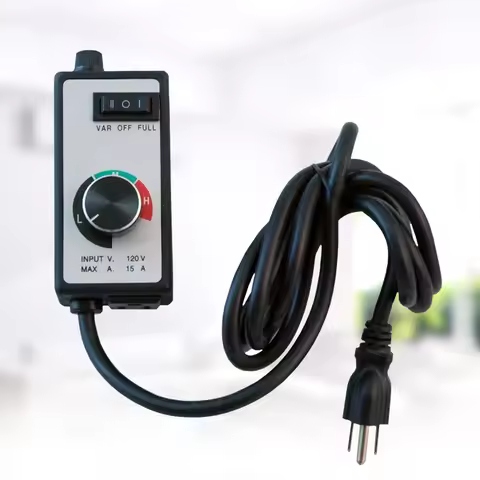 Router Fan Speed Controller Motor Rheostat AC 120V Fan Speed Regulator