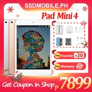 Pad mini 4 Used Tablet/ 3G+WIFI / 16GB 32GB 64GB Good condition Tablet Online learning tablet ssdmob
