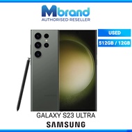 Samsung Galaxy S23 Ultra 5G 256GB / 512GB + 12GB RAM 200MP 6.8 inches Android Handphone Smartphone Used 100% Original