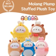 Molang Plump Stuffed Plush Toy, Soft and Cute. 9" (25cm) Soft, cute, cuddly, durable Plush toys, stu