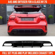 Mercedes Benz W176 A45 Rear diffuser edition 1 diffuser A250 W176 accessories