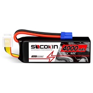 22.2V 6S Lipo Battery 4000mAh 80C with EC5 Connector Soft Case for X Class Drone Racing 70MM 8MM 90M