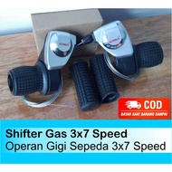 SUNRUN Operan Gigi Sepeda Shifter Sepeda 3x7 Speed Model gas