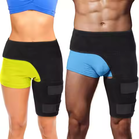 Hip Joints Groin Wrap Brace Sciatica Nerve Hip Support Belt Leggings Groin Belt Hip Protective Belt
