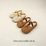 Baby shoes, girls' shoes, summer baby shoes, baby flat shoes.