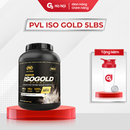 Sữa tăng cơ PVL ISO Gold Premium Whey Protein Isolate With Probiotic 2.27kg (71 servings) nhập khẩu 