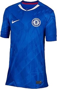 Chelsea FC 2025/26 Stadium Home Replica Football Jersey with Nike Dri-FIT Technology for Older Kids,