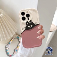 Gl036 Premium Case Melting Cute Cat Bracelet Softcase / Casing hp For Xiaomi Redmi 15 A5 MI 14T PRO 