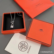Hermes  Hermes[H Lock clasp necklace]Cadenas kelly Series。