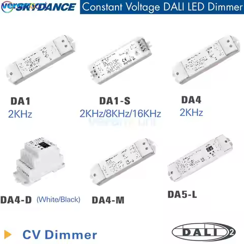 Skydance DA1 DA1-S DA4 DA4-M DA4-L DA4-D DA4-WPS DP4 DA5-L DT4 DT6 Single Color Strip CV DALI LED Di