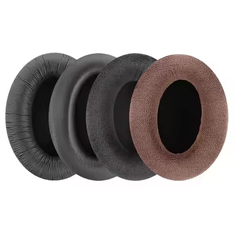 Replacement Earpads for Sennheiser HD515 518 560s 595 HD598 HD558 PC360 Headphones Leather Velvet Sl