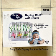 Baby Safe Drying Rack with Cover/Milk Bottle Storage Dryer Rack