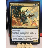 MTG - Deadeye Brawler (Rivals of Ixalan) - {Uncommon - Dimir}