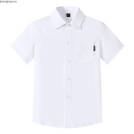 [ONLINE EXCLUSIVE]  Kids Boy Basic Short Sve Woven Shirt 03-103547