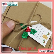 🎄READY STOCK🎄Christmas Gift Box Gift Packaging Brown Vintage Gift Box Party Door Gift Box 圣诞节礼物盒