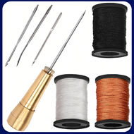 Detachable Sewing Shoe Repair set Tools Awl Leather Craft Kit benang jahit kasut jarum jahit kulit j