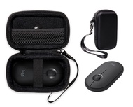 Mouse Case for Logitech Pebble, Pebble M350, M355, i345 Wireless Bluetooth Mouse (Black)