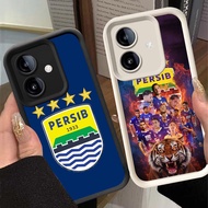 G-53 Persib Casing for Realme 14 14T 14X 9i C35 C31 Narzo 50A 5G Black and WhitePrime