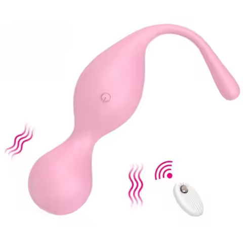 Remote G Spot Vibrator Clitoris Stimulator Vaginal Ball with 20 Vibration Modes Kegel Trainer Pelvic