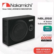 Nakamichi NBL252 - 8" Active Subwoofer Box | Car Subwoofer Box | Subwoofer Box Kereta | Car Woofer | Woofer Box