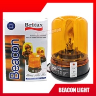Britax Type Halogen Rotating Beacon Light Lamp (12V-24V) AMBER DC Voltage Only