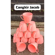 JACOB HANDLE CUPS 1 SET OF 12 PCS (1 DOZEN) coffee mug mug glass cup