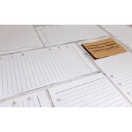 Loose Leaf A6 Ring 6 Paper Refill Binder Agenda Notebook Daily Planner Notebook Binder Financial Pla