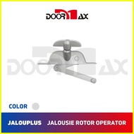 ✉ ⎯ ∢ DOORMAX Jalouplus Rotor Operator for Jalousie Window