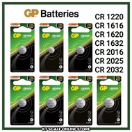 ORIGINAL GP LITHIUM CR1220 / CR1616 / CR1620 / CR1632 / CR2016 / CR2025 /CR 2032 BATTERY