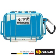 PELICAN 1010 Micro Case Mini Waterproof Airtight Box Blue