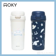 台灣直送🍄WOKY X Sanrio 玉桂狗 All-P輕芯鈦瓷雙飲保溫瓶 500ml 保溫壺 保溫杯